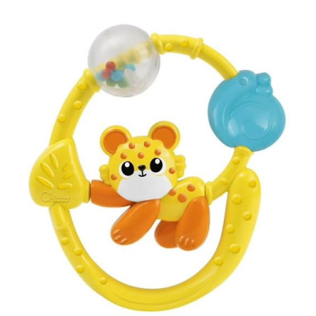 giocattolo chicco sonaglio per seggiolone 2in1 ghepardo