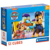 puzzle clementoni cubo paw patrol 16x12cm multicolore 12pz