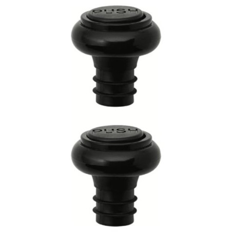 tappi bottiglia ghidini cipriano 16011 nero 2pz [16011]