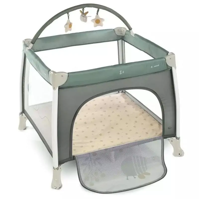 box lettino da viaggio jane travel fun toys aperto:98x101x80cm 0-36mesi/portata