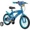 bicicletta mandelli con rotelle e ruote piene 14''/per +4anni/manubrio-sella