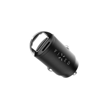 caricatore da auto fixed con uscita usb-c e usb-a 12-24v