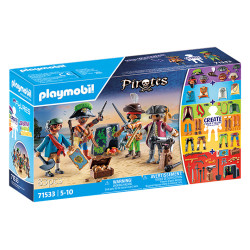 gioco da costruzione playmobil le mie figure pirati multicolore 83pz