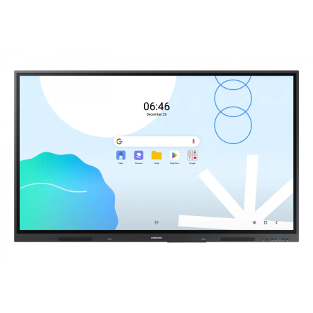 monitor interattivo 65" samsung wa65d touch 4k uhd 3840x2160/8ms/grigio