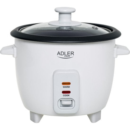 cuociriso adler ad 6418 0.6l 300w bianco [ad 6418]