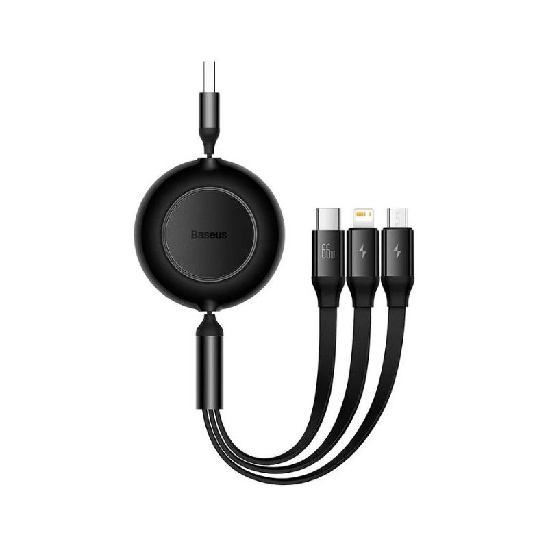 cavo di ricarica baseus bright mirror 2 camj010101 usb 3in1 micro