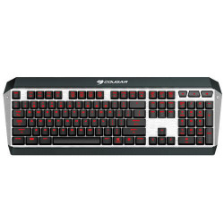 tastiera gaming cougar 37ax3m4sb attacco x3 cherry mx switch wired/usb/retroilluminazione