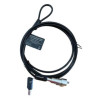 cavo di sicurezza per notebook encore nano di security con chiave