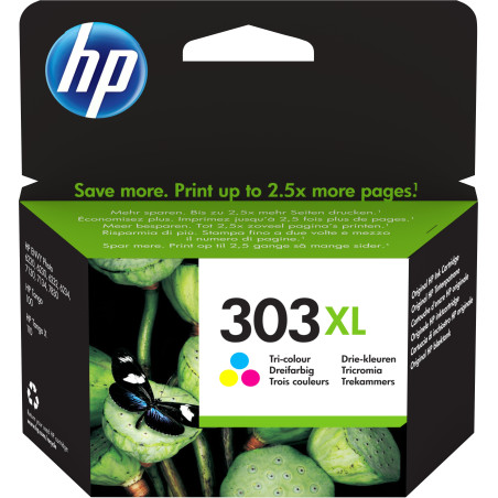 cartucce a getto d'inchiostro hp 303xl t6n03ae 415 pagine ciano/magenta/giallo