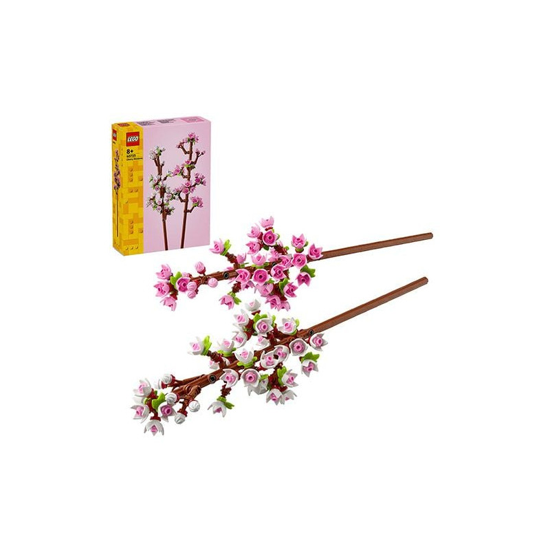 lego creator 40725 fiori di ciliegio rosa 438pz [40725]