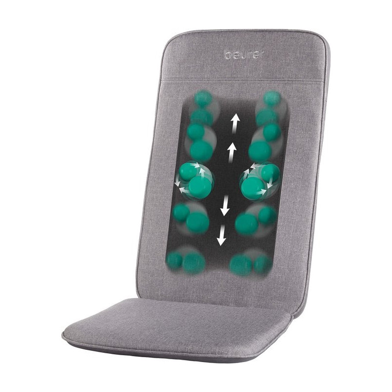 cuscino poltrona beurer mg 202 massaggiante per casa/ufficio [mg202]