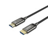 cavo in fibra ottica unitek hdmi 2.1 8k/120hz 10m nero [c11085gy01-10m]