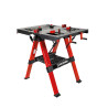 tavolo di serraggio holzmann per banco da lavoro nero/rosso [wst100solid]