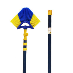 scopa berni group milleusi snodata con manico telescopico 2m