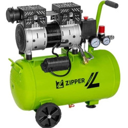 compressore aria zipper zi-com24si silenziato 24l 8bar verde