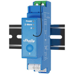 interrutore rele' shelly qubino wave pro 1 z-wave din 16a