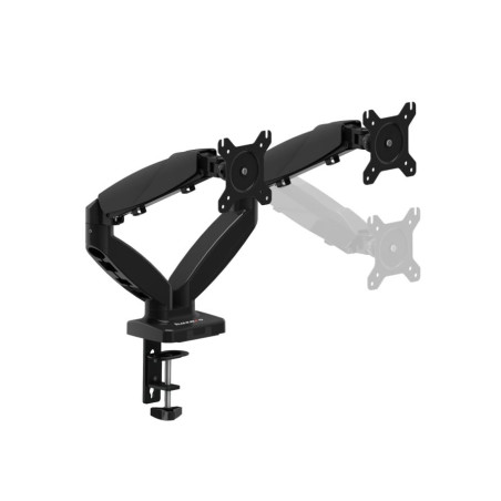 staffa per 2 monitor huzaro 15-27" 7kg per braccio nero