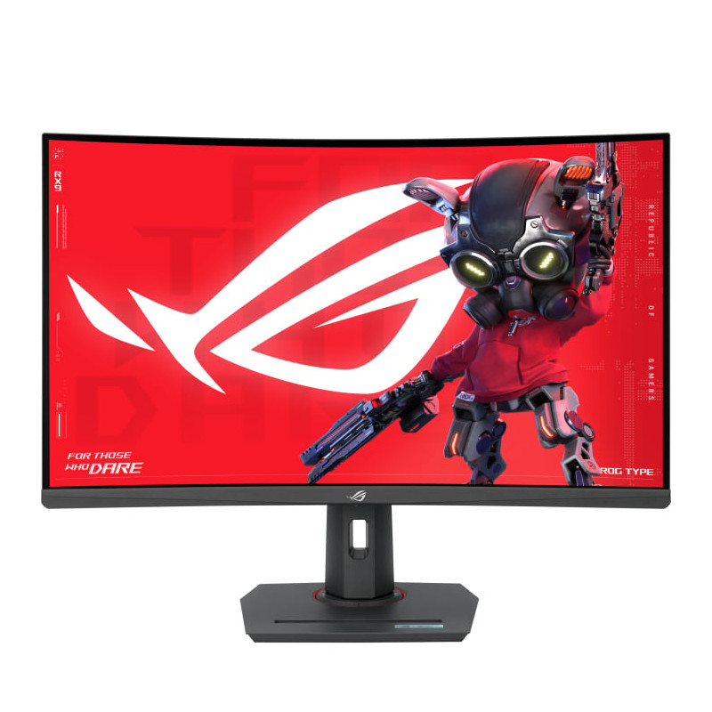 monitor led 32" asus rog strix xg32wcms classe f quad hd va