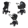 passeggino foppapedretti trio tictoc ebony 9700330101 per bambini