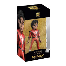 gamevision minix michael jackson thriller 12cm rosso/nero
