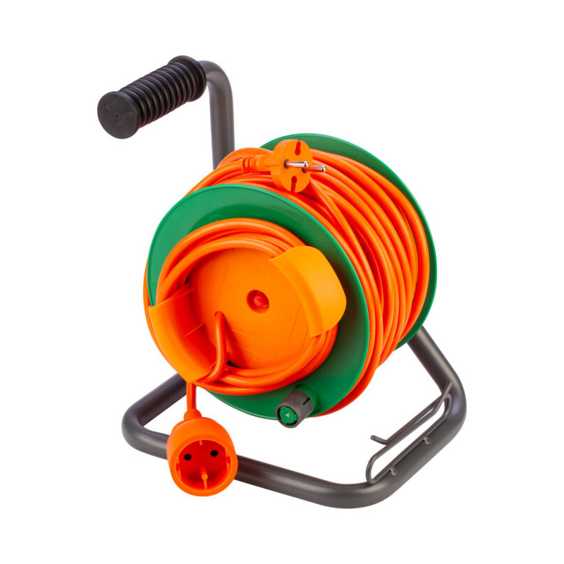 avvolgicavo elettrico poly pool serie mini pp2702 16a 2p 230v 15m