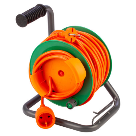 avvolgicavo elettrico poly pool serie mini pp2702 16a 2p 230v 15m