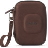 custodia fujifilm per instax mini liplay/con cerniera/tasca interna/bronzo