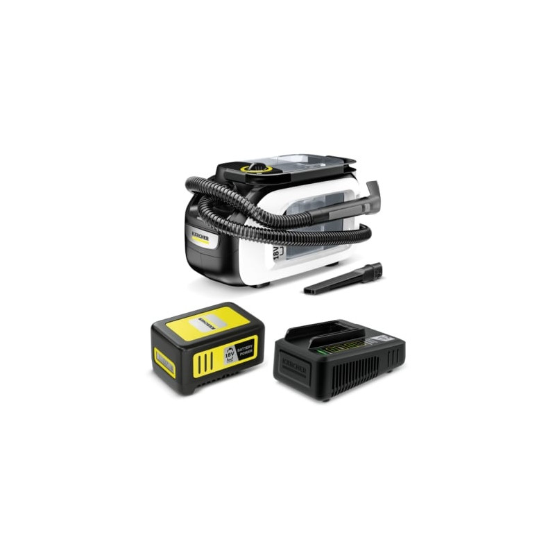 idropulitrice compatta karcher se 3-18 batteria compatta per