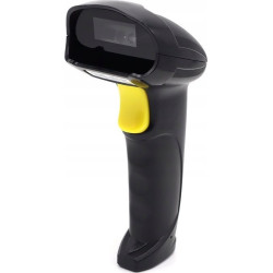 lettore di codici a barre qoltec 50853 nero/giallo [50853]