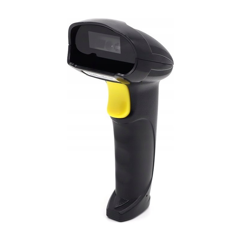 lettore di codici a barre qoltec 50853 nero/giallo [50853]