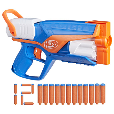 hasbro pistola agility nerf con blaster per dardi multicolore [f8629eu4]