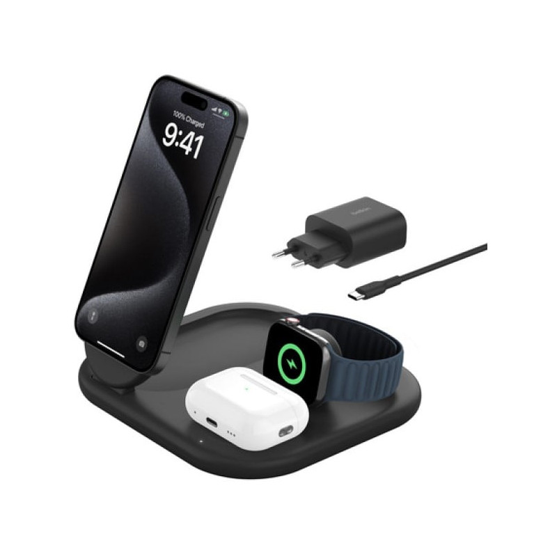 caricabatterie wireless belkin per interni nero [wiz029vfbk]