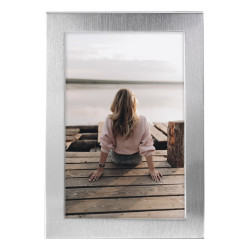 cornice hama riva rettangolare per foto singola 10x15cm in alluminio