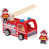 dal negro fire truck 54107 veicolo pompieri in legno multicolore