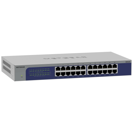 switch netgear non-gestito 24porte gigabit ethernet 10/100/1000