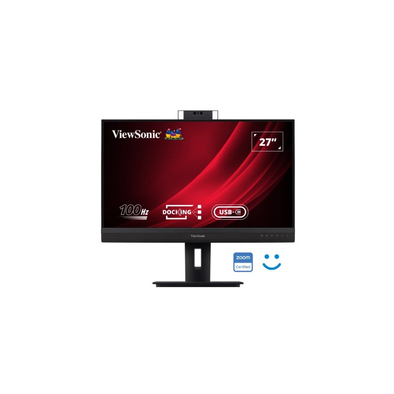 monitor led 27'' viewsonic vg2757v-2k quad hd 2560x1440/5ms/nero