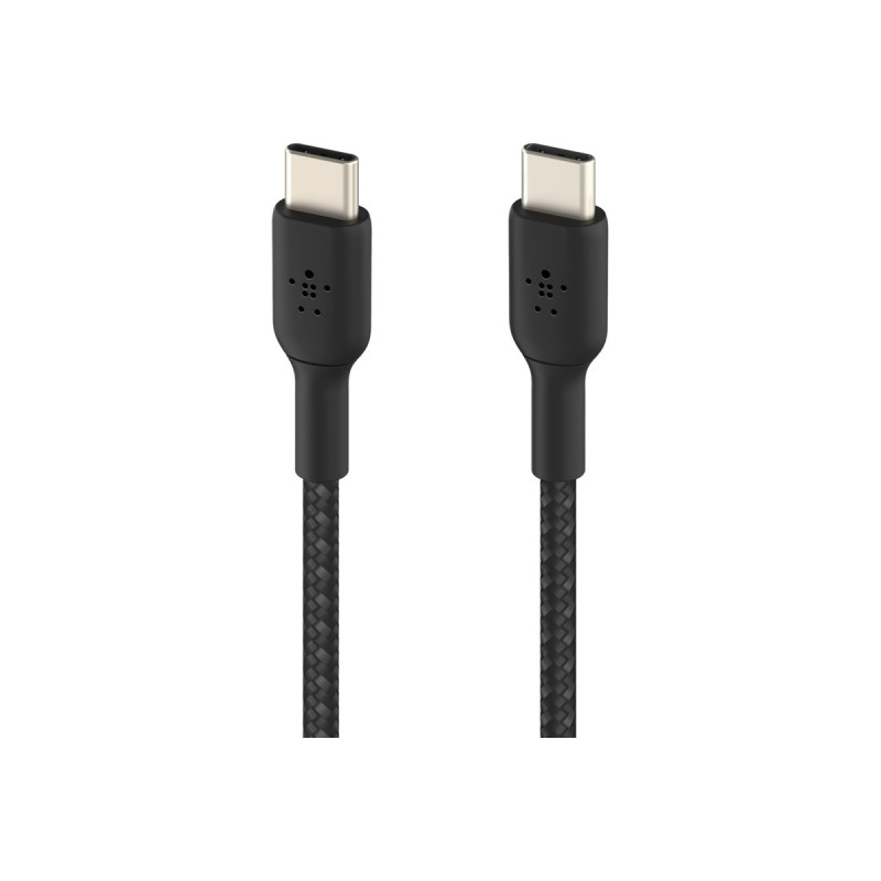 cavo usb belkin boost charge usb-c/c 15cm nero [cab004bt0mbk]