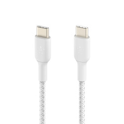 cavo usb belkin boostcharge usb-c/c 2m bianco [cab004bt2mwh]