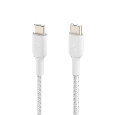 cavo usb belkin boostcharge usb-c/c 2m bianco [cab004bt2mwh]