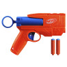 blaster giocattolo hasbro nerf n series ward con 2 dardi blu/arancione