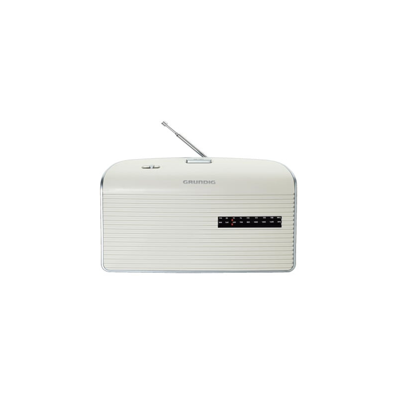 radio grundig music 60x bianco/grigio [gpr1251]