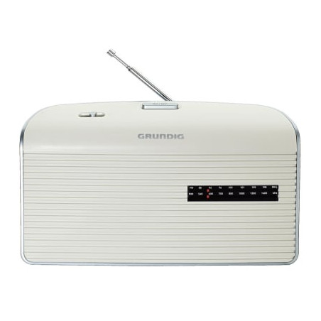 radio grundig music 60x bianco/grigio [gpr1251]