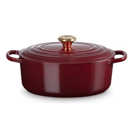 casseruola bassa le creuset signature ovale 4.7l 29cm rosso [21178299494441]