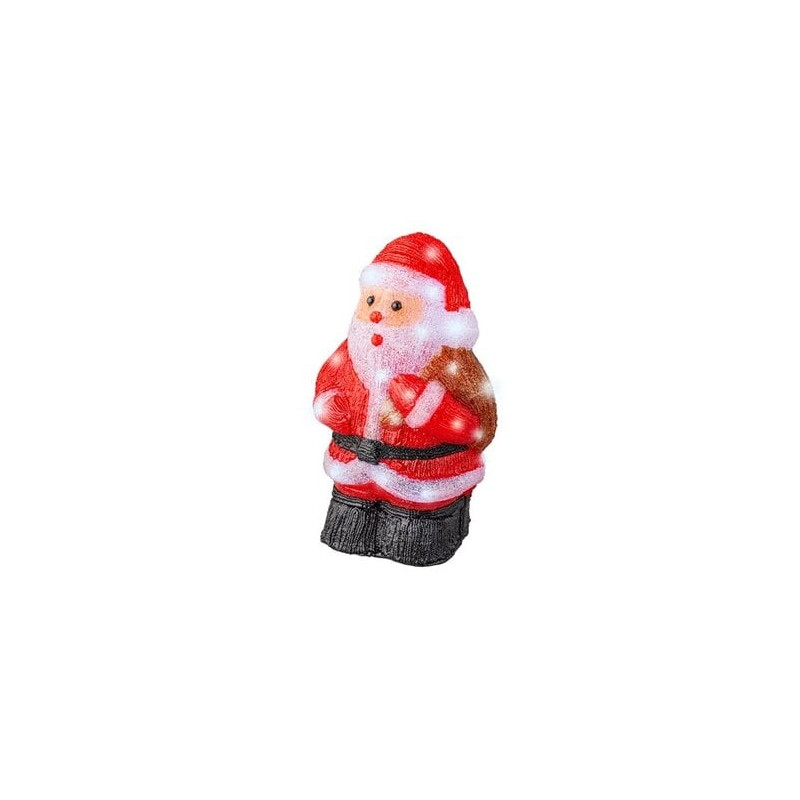 decoro luminoso kaemingk lumineo 491503 babbo natale acrilico 30