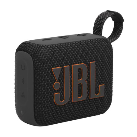 altoparlante portatile jbl go 4 wireless/bluetooth 5.3 nero [jblgo4blk]