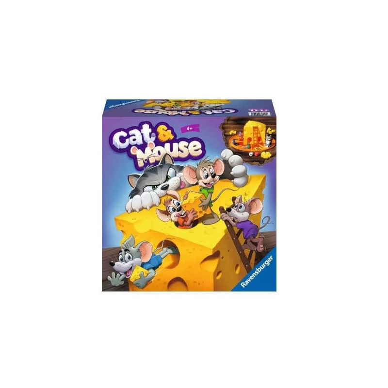 gioco di societa' ravensburger cat & mouse multicolore