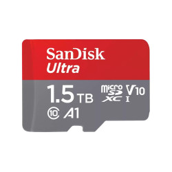 1.5tb scheda microsdxc sandisk ultra 150mb/s nero [sdsquac-1t50-gn6ma]
