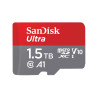 1.5tb scheda microsdxc sandisk ultra 150mb/s nero [sdsquac-1t50-gn6ma]