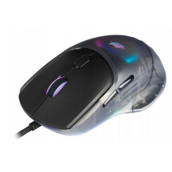 mouse tracer gamezone neon per gaming rgb nero [tramys47400]