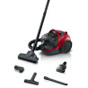 aspirapolvere bosch bgs 21car series 4 750w senza sacchetto 2l rosso/nero